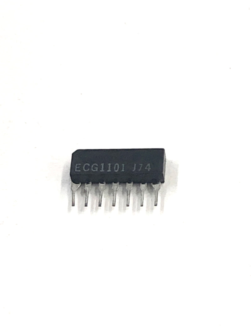 ECG1101, General Purpose Amp, Mixer, and Oscillator IC ~ 7 Pin SIP