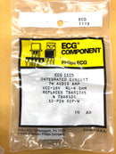 ECG1115, 7W Audio Power Amplifier IC ~ 12 Pin DIP-W (NTE1115, GEIC-278, SK3184)