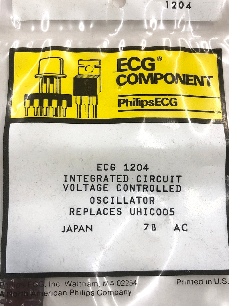 ECG1204, CB Radio Voltage Controlled Oscillator Module ~ 10 Pin SIP (NTE1204)