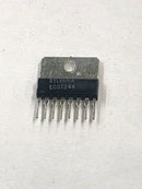 ECG1244, 4W Audio Amplifier IC ~ 8 Pin SIP-HS (NTE1244, BA501A)