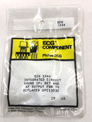 ECG1246, TV Sound IF Detector & AF Output IC ~ 14 Pin DIP-ET (NTE1246, UPC1353C)