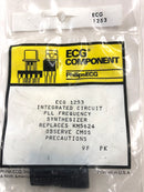 ECG1253, PLL Frequency Synthesizer IC for CB Radio  22 Pin DIP (NTE1253, KM5624)