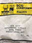 ECG1277 IC Dual Power Op-Amp IC ~ 10 Pin DIP-HS (NTE1277, DM59-84-98)