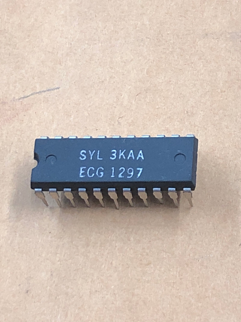 ECG1297, TV Color Signal Processor/Demodulator IC ~ 22 Pin DIP (NTE1297, SK9265)