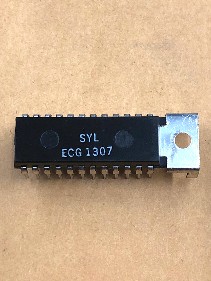 ECG1307, TV Chroma Processor IC ~ 24 Pin DIP-ET (NTE1307, CX181)