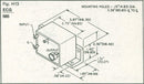 ECG565, 3 Step Silicon Doubler w/ Damper Diode & Bleeder Resistor 30KV @ 2mA