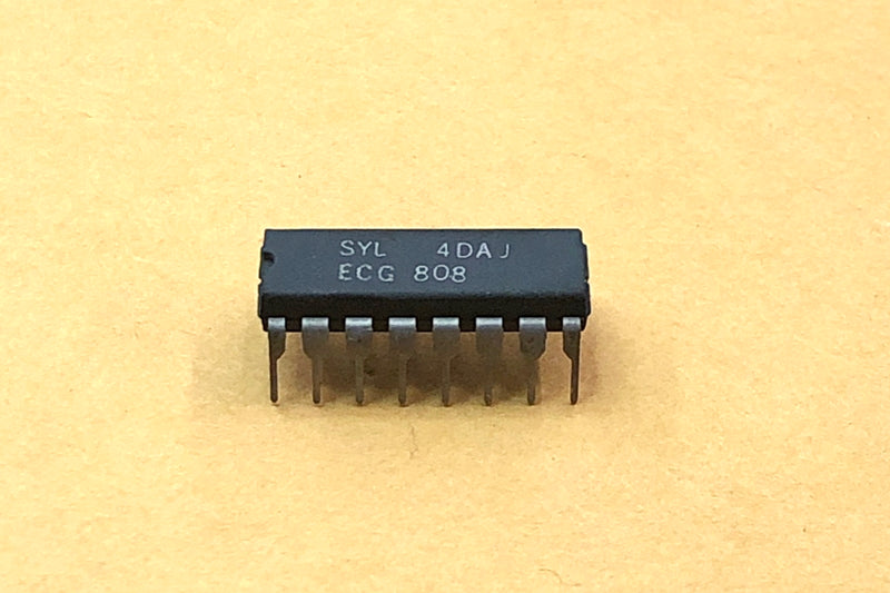ECG808 TV Video Processor IC ~ 16 Pin DIP (NTE808)