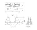 F-60-B, Sato Parts Metric (5mm x 20mm) Side Stackable Solder Type Fuse Holder