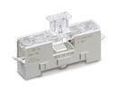 F-700-BL, Sato Parts 3AG Fuse Holder ~ Din Rail or Surface Mount w/Indicator
