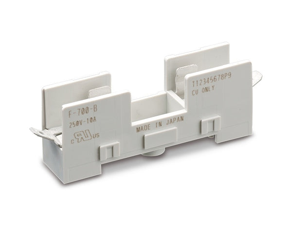 F-700-B, Sato Parts 3AG Fuse Holder ~ Din Rail or Surface Mount