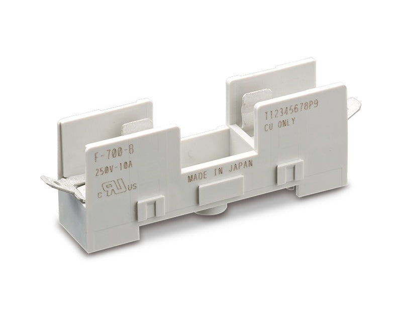 F-700-B, Sato Parts 3AG Fuse Holder ~ Din Rail or Surface Mount
