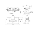 F-700-B, Sato Parts 3AG Fuse Holder ~ Din Rail or Surface Mount