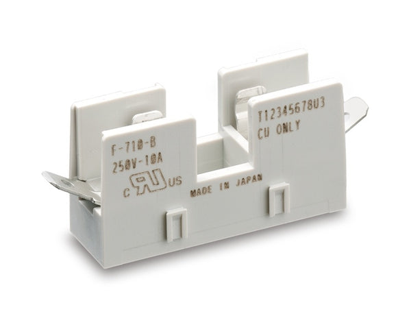F-710-B, Sato Parts Metric (5x20mm) Fuse Holder, Modular Surface Mount