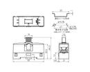 F-720-L, Sato Parts Fuse Holder for 3AG Fuses Modular W/ Neon Lamp