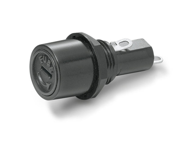 F-75, Sato Parts Metric (5mm x 20mm) Fuse Holder High Profile Panel Mount