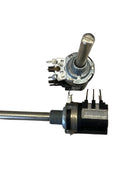 MVPC1K-1, MVO 1K Ohm Linear Taper Potentiometer ~ 24mm Body with 1/4"
