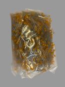 3MMLED-AMBER-1000PK. MVO 3mm LED Diode Lights, Amber Light DC 3V&nbsp;