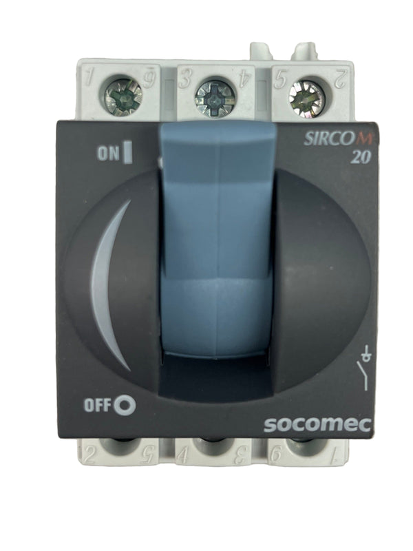 22053001. AME  2205 3001 Disconnect Switches, 20A 8 or 4 Pole din Rail Mount