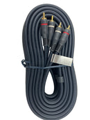 CA39, Philmore 25 Foot Dual Male RCA Plugs to Dual Male RCA Plugs Cable