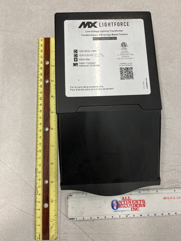 MXLFM020210V07A, MX Light Source 12VDC 200W 16A Magnetic