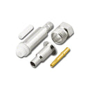 FME-2418, Pan Pacific FME 5 Piece Clamp/Solder Plug for RG-174/U Coax Cable