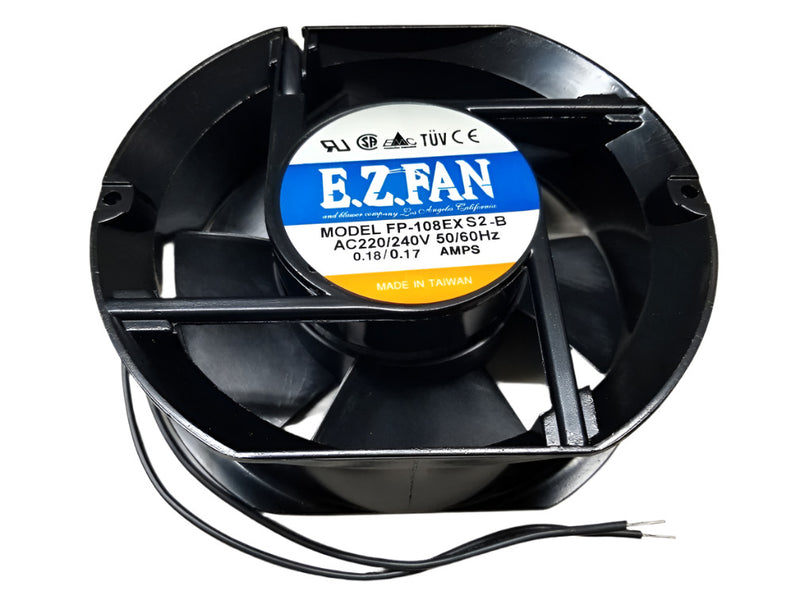 FP-108EX-S2-B, EZ FAN Cooling Fan 240V AC 172mm x 150mm x 51mm ~ 170CFM