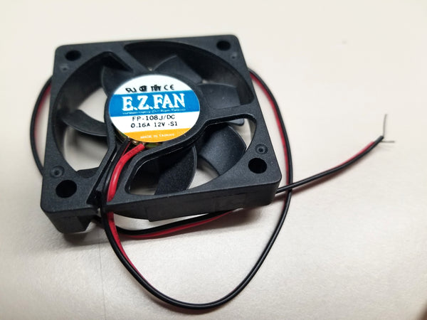FP-108J/DC-12V-S1, EZ FAN 50mm x 10mm 12V DC Cooling Fan ~ 12.30 CFM
