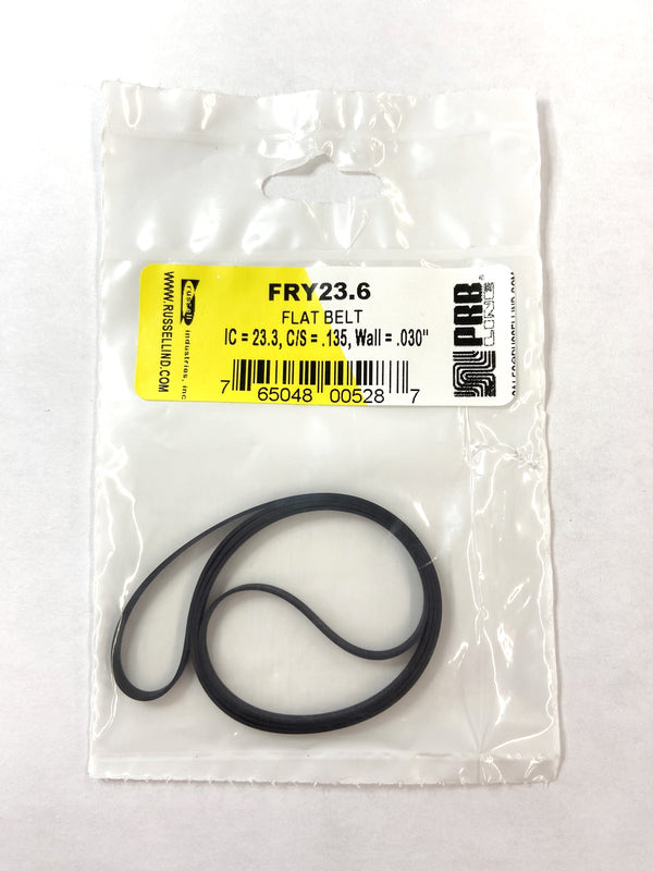 FRY 23.6, PRB Flat Belt for VCR, Cassette, CD Drive or DVD Drive FRY23.6