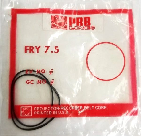 PRB FRY 7.5 Flat Belt for VCR, Cassette, CD Drive or DVD Drive FRY7.5
