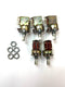 A250K-100PK, Push-Pull 250K Ohm PC Mount Potentiometer w/ DPDT Switch ~ 100 Pack