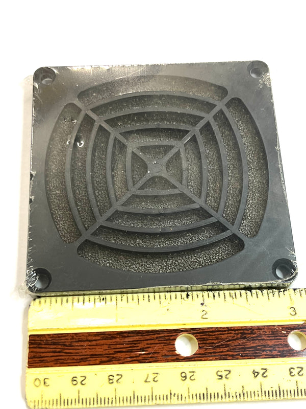 FIL-3P, 80mm Fan Filter and Finger Guard ~ Fits 3.15" (80mm) Box Fans