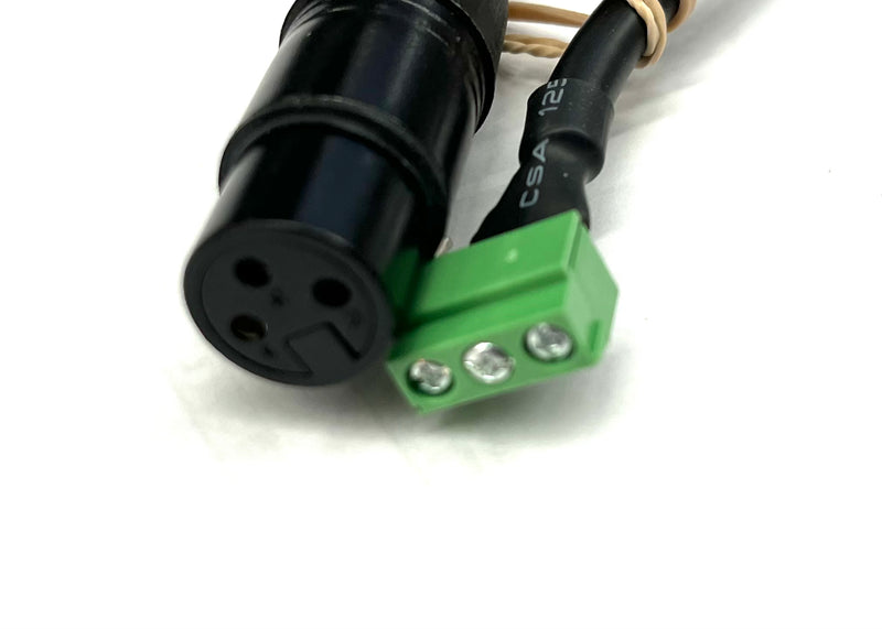 Calrad 10-95F-PHX-6" 3 Pin XLR Male to 3 pin Phoenix Connector 6 inch