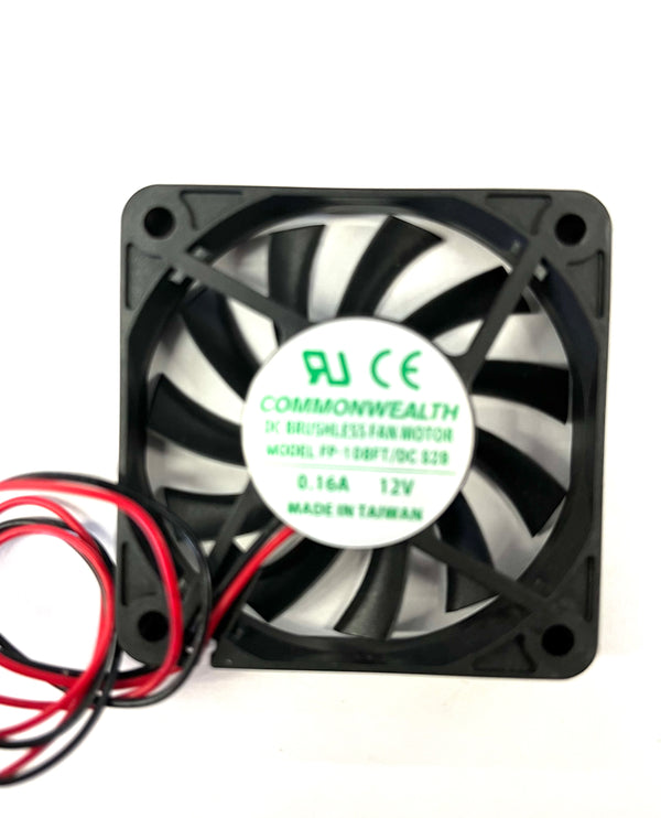 FP-108FT/DC S2B 12 VDC 0.16A 60x60x10mm Fan