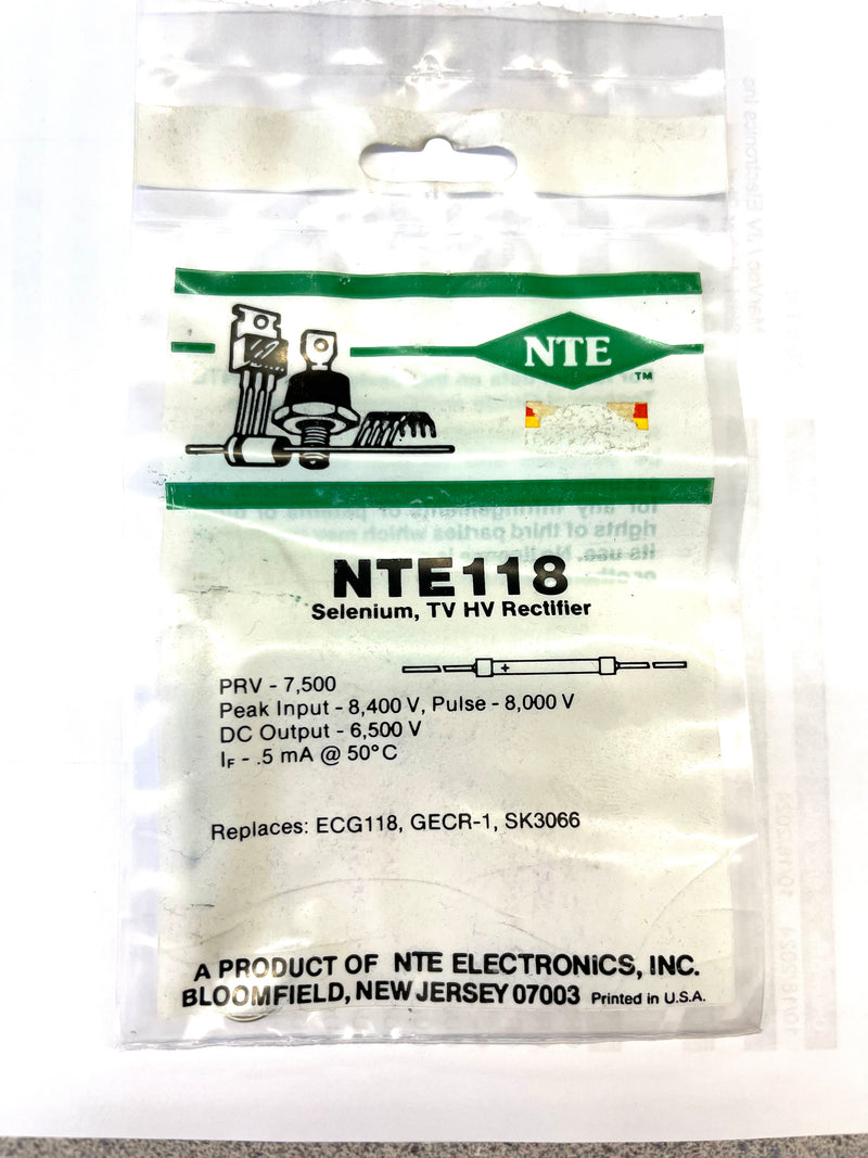 NTE118 High Voltage Color Focus Selenium Rectifier ~ 7,500 PRV (NTE118)