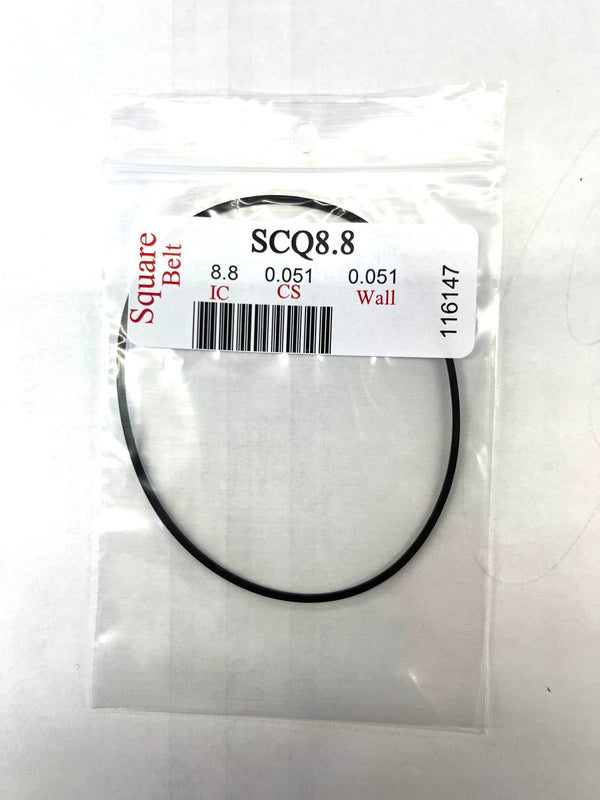 PRB SCQ 8.8 Square Cut Belt for VCR, Cassette, CD Drive or DVD Drive SCQ8.8