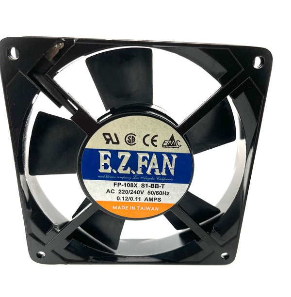 FP-108X s1-BB-T 220/240V 0.125A 120X120X25MM 2-Wire Cooling Fan