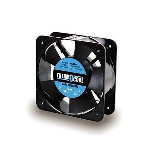 G15050HAS, Thermocool Cooling Fan 100/125V 150mm x 50mm (5.9" x 2.0") 176/198CFM