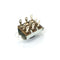 CW Industries GF-361-0000 3PDT ON-ON Slide Switch ~ 0.5A DC & 3A AC, 125V