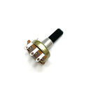 HDK B500K-Blk Tip, 500K Ohm 1/4 Watt, 1/4" D-Shaft Linear Potentiometer