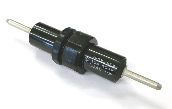 HEB-WW, Buss 600V@30A Inline Fuse Holder for (13/32 x 1-1/2) 5AG Midget Fuses