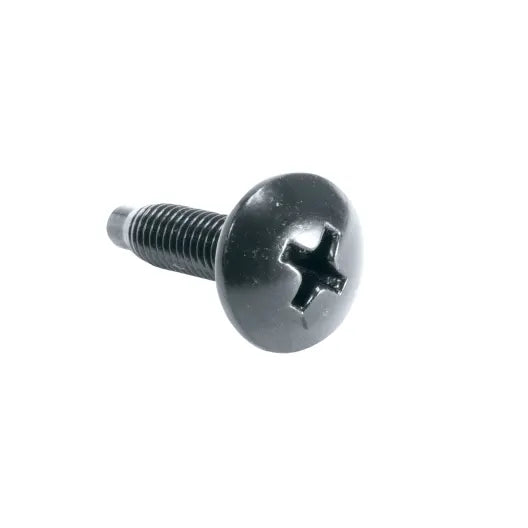 HG Middle Atlantic - 10-32 Rackscrew, Salt-Spray Resistant, Black Gloss - 100 Piece