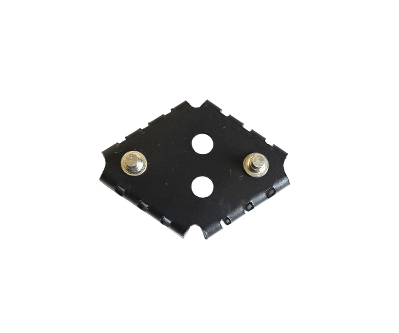 HS-7, Diamond Shaped Heat Sink for TO3 (TO-3) Transistors with Screw Studs