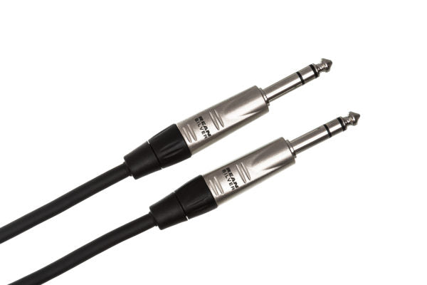 HSS-010, Hosa Pro Balanced Interconnect Cable, REAN 1/4 in TRS to Same, 10ft