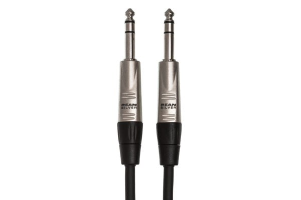 HSS-010, Hosa Pro Balanced Interconnect Cable, REAN 1/4 in TRS to Same, 10ft