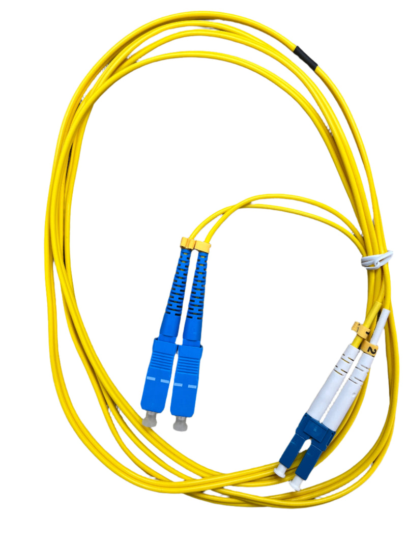 Shaxon FCSCLCQ02M SC to LC 50/125u Multi-Mode Fiber Optic Cable 10 GIG 2 Meters