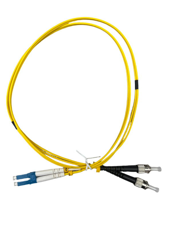 Shaxon FCSTLF01M, ST to LC 50/125u Multi-Mode Fiber Optic Cable ~ 1 Meter