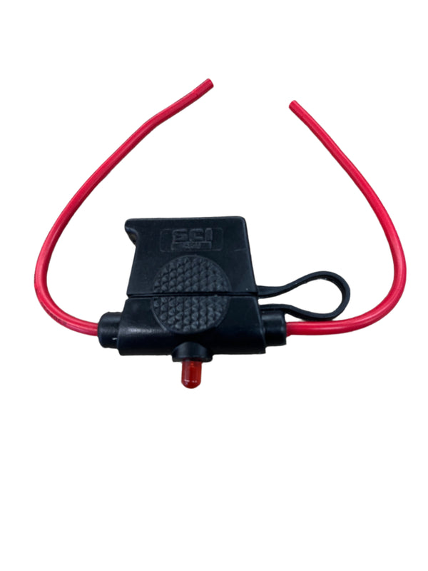 LPR-IWP-12G, MVO ATC In-Line, WP Cover &amp; Indicator, 14awg, 20A