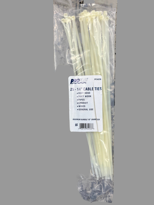 PF34236, Qual 25ph 14 inch cable Tie