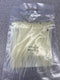 20-04189C-50. Qual 100pc  4" 18LB Natural wire ties (CASE of 50 Bags)
