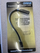 GN-1, MVO Live Sound Mixer Light for BNC Port - Flexible, 4 LEDs, 10.6-Inch Gooseneck, 12-Inch, Black